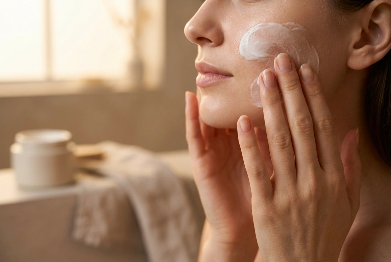 Nawilżający krem na noc: wieczorna aplikacja, ilość i warstwowanie