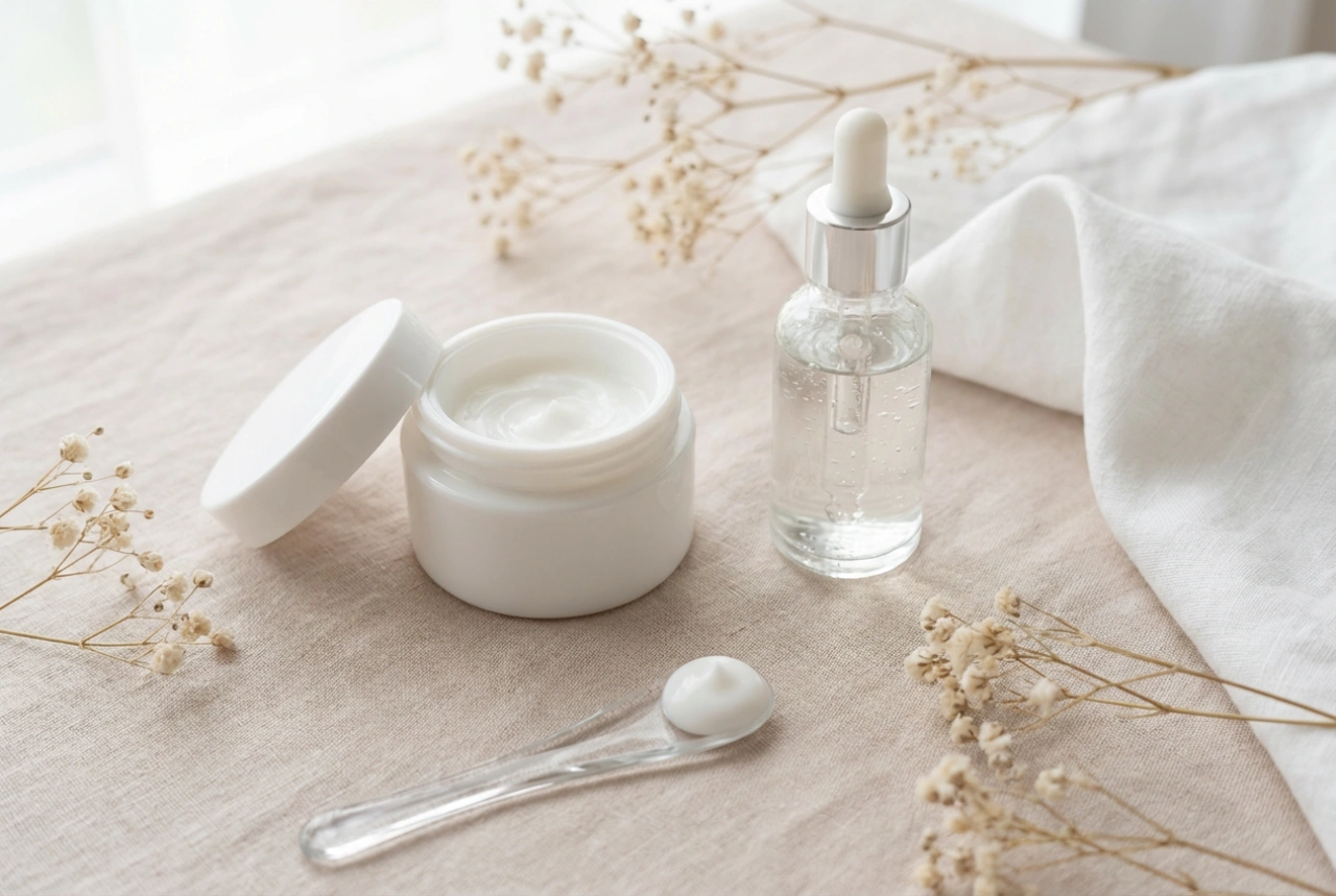 Krem nawilżający z kwasem hialuronowym: kiedy używać i jak warstwować