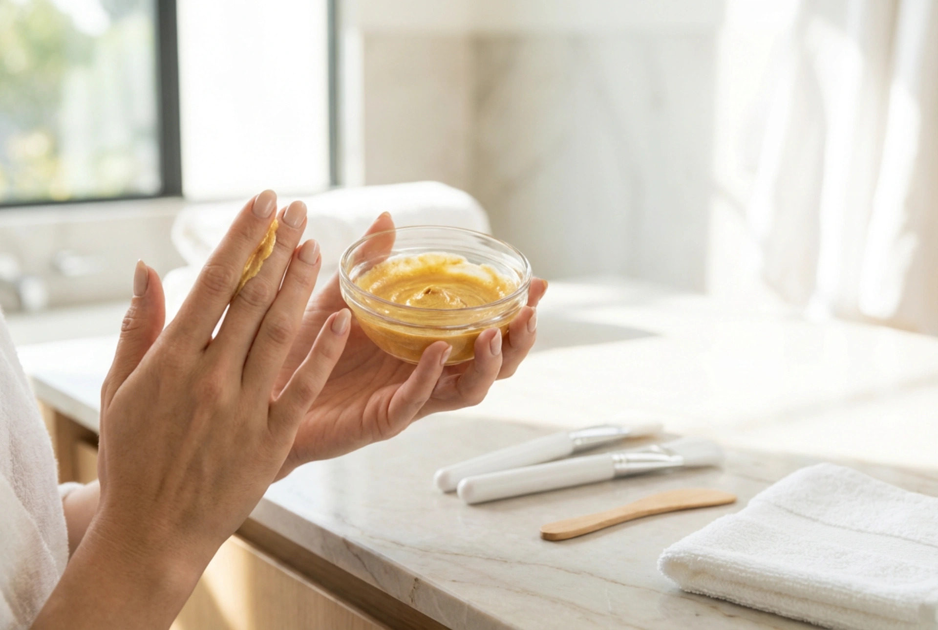 Złota maska na twarz w domowej pielęgnacji: jak nakładać i zdejmować