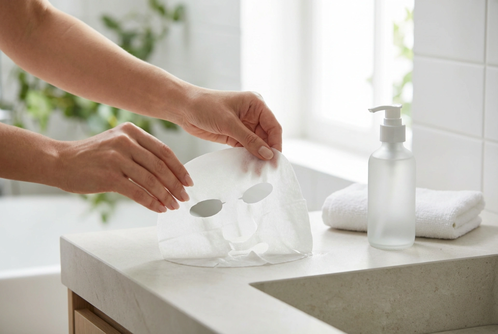 Maseczka na twarz w płachcie: aplikacja, czas i zdejmowanie