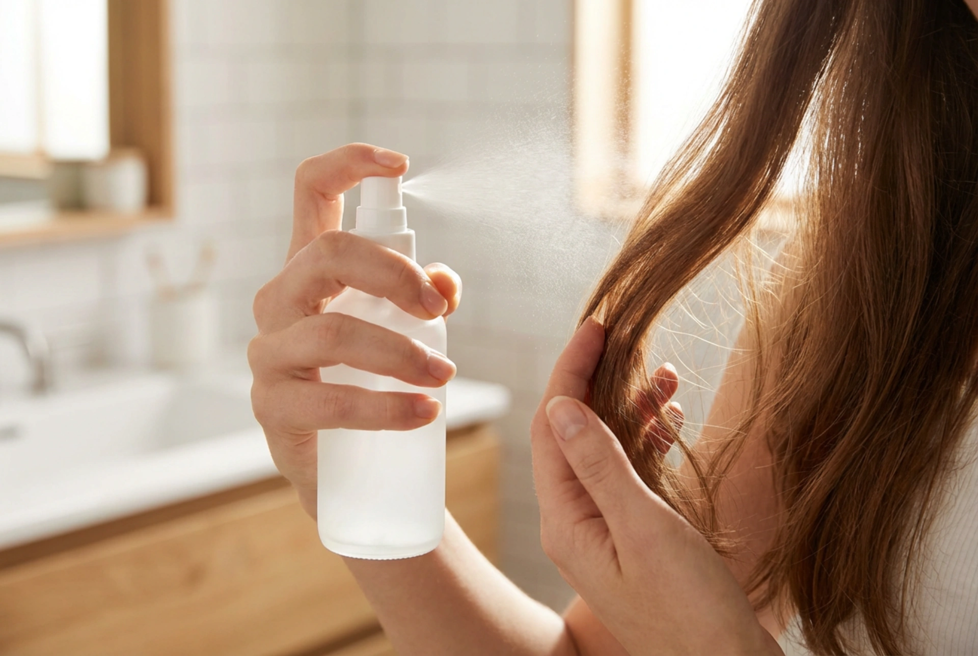 Odżywka bez spłukiwania w sprayu: jak działa i jak ją nakładać