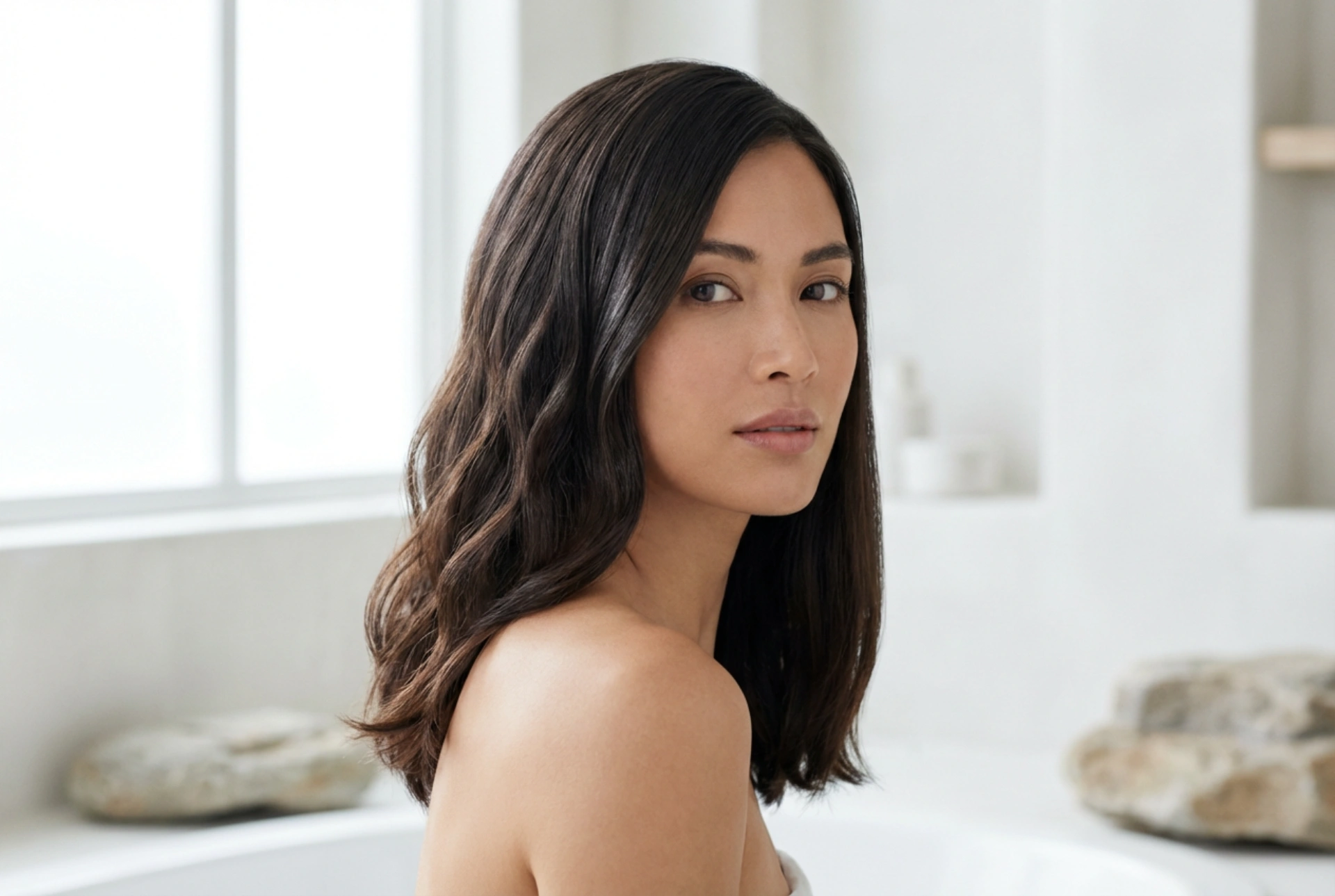 Ramiona w roli głównej: fryzury damskie do ramion, fale i gładkość