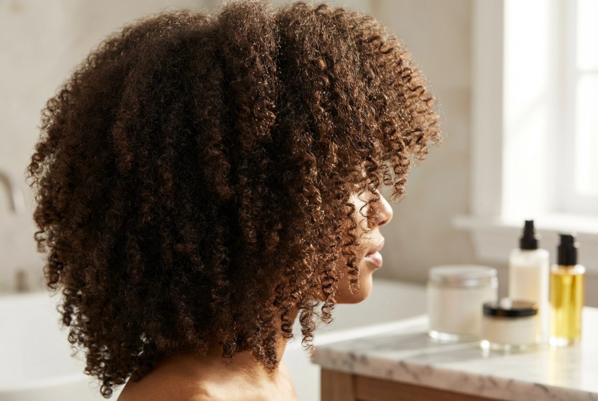 Afro loki bez puszenia: fryzura afro krok po kroku