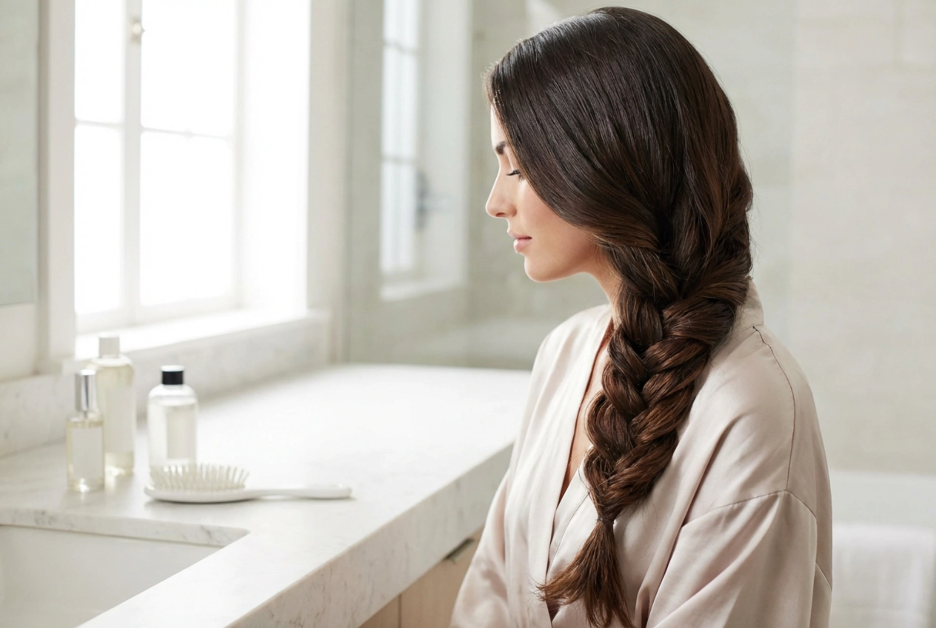 Fale, warkocze, upięcia: fryzura na długich włosach krok po kroku