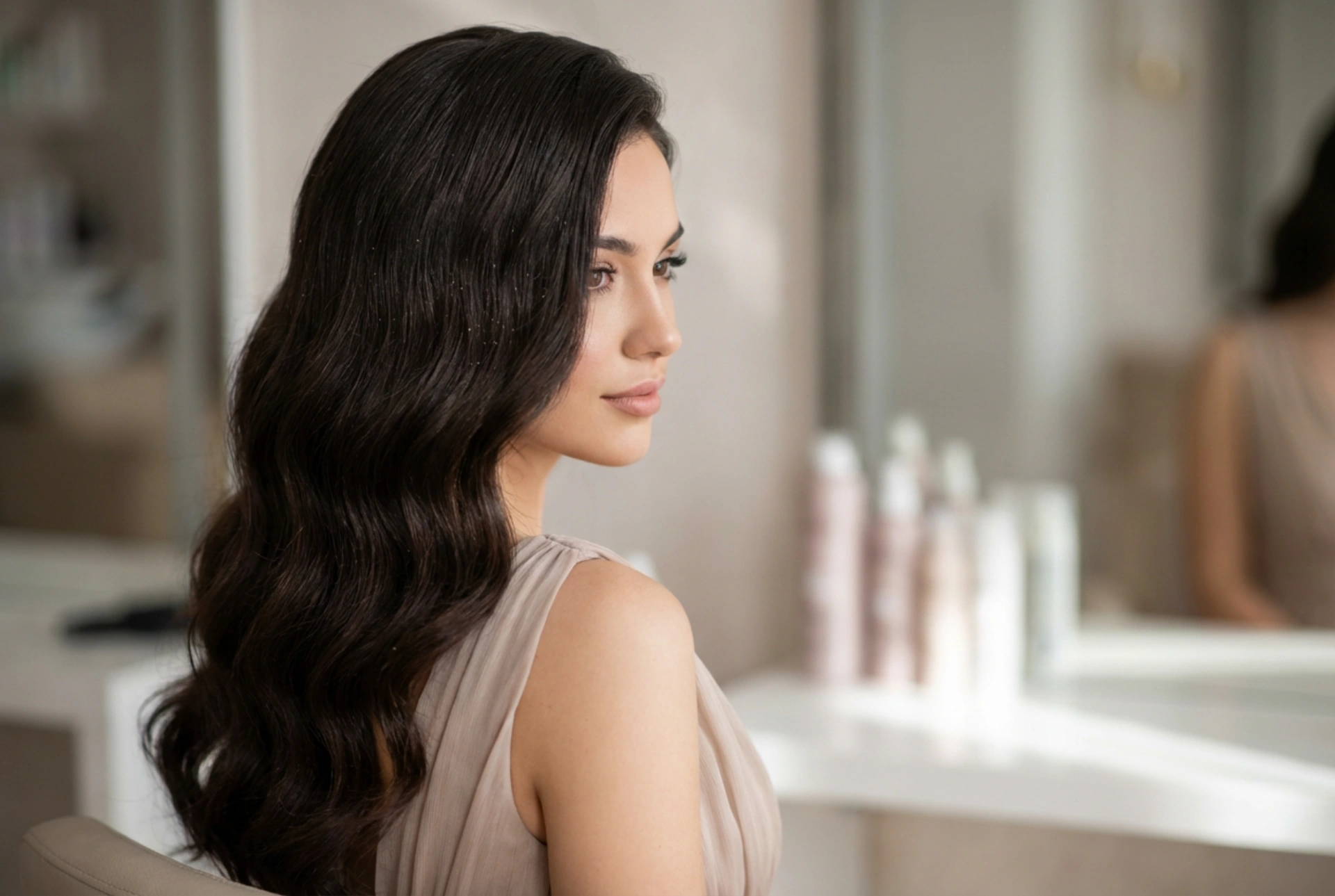 Fryzura na imprezę długie włosy: hollywoodzkie fale i upięcia