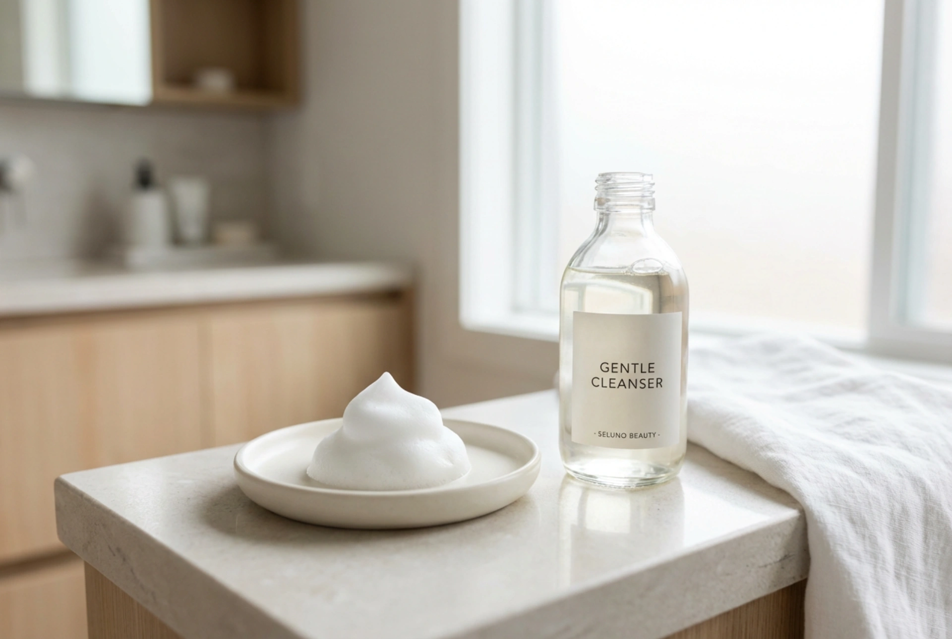 Delikatna pianka do mycia twarzy: czysta skóra i nienaruszona bariera