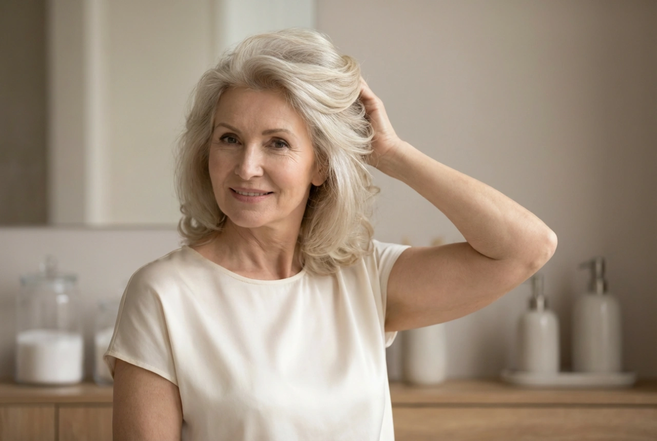 Fryzury po sześćdziesiątce: łatwa stylizacja i pielęgnacja objętości