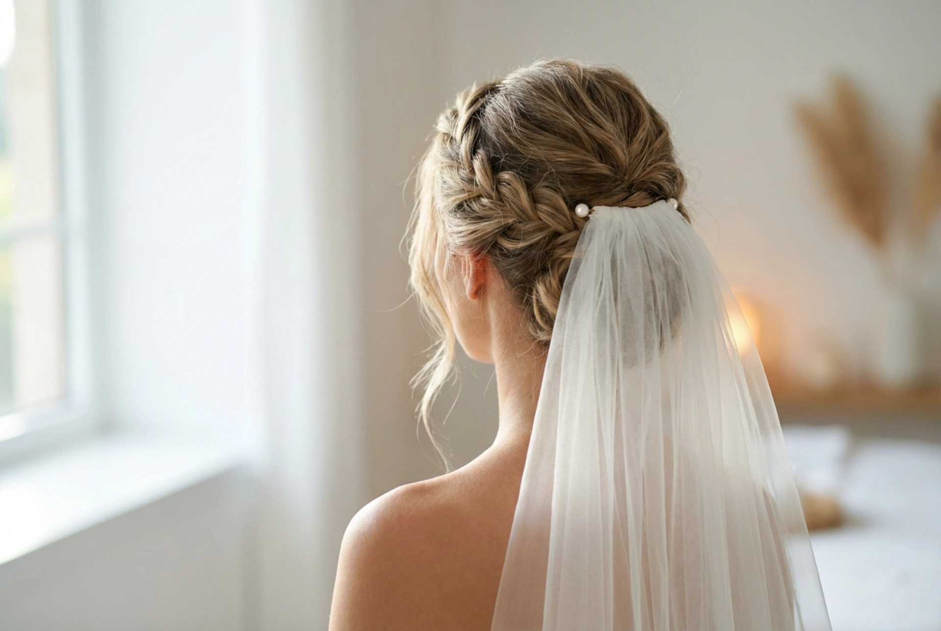 Welon bez problemu: fryzury ślubne z welonem, które trzymają