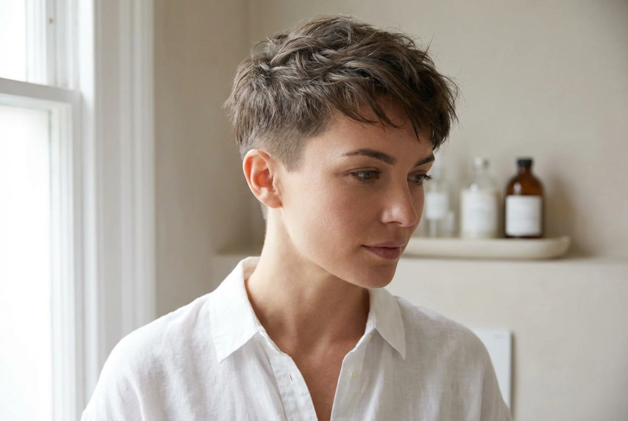 Mocny look na co dzień: fryzury z wygolonymi bokami i wykończenie