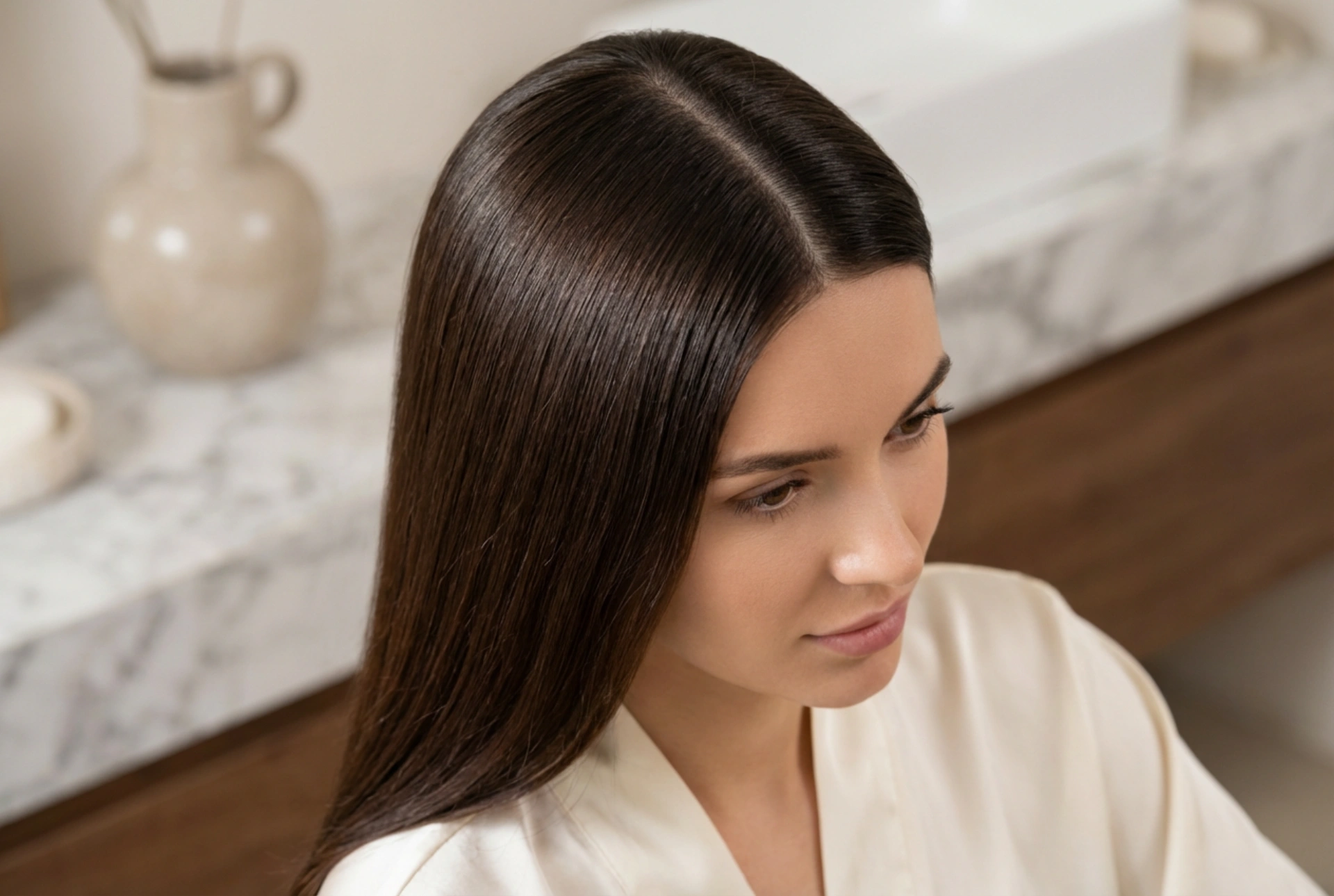 Fryzury z przedziałkiem: środek, bok i zygzak bez odstawania