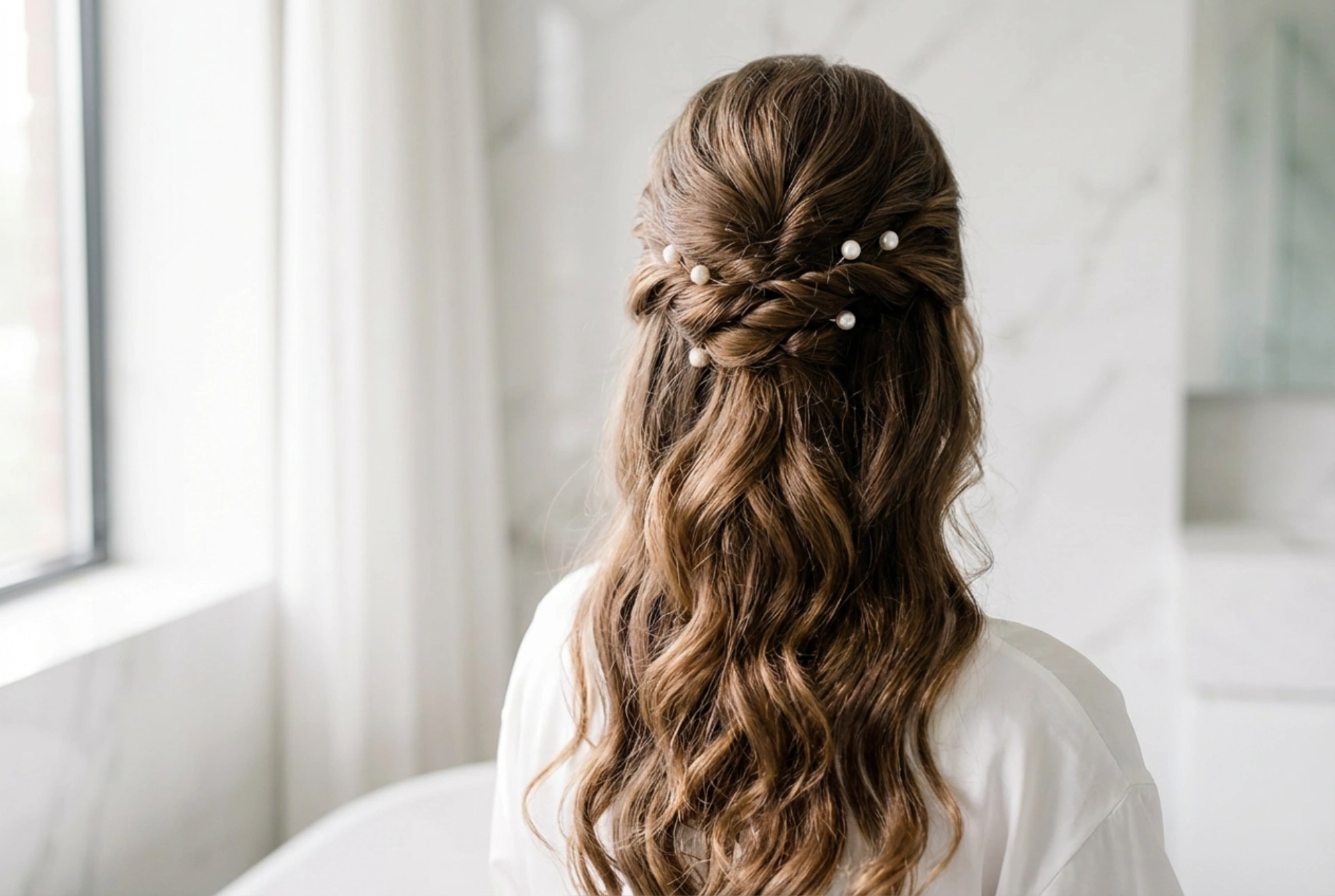 Fryzury ślubne długie włosy: trwały romantyczny efekt krok po kroku