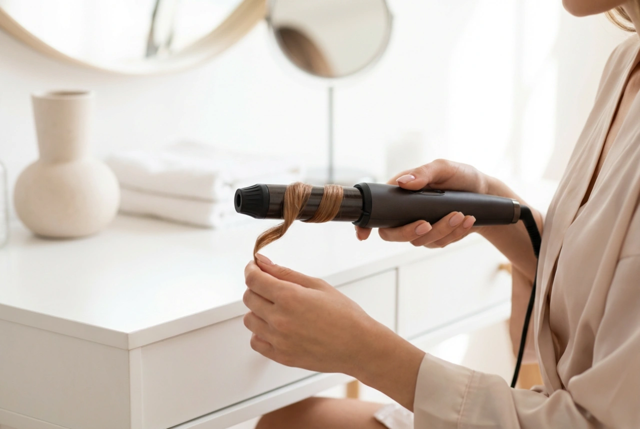 Automatyczna lokówka: jak kręcić włosy bez przypalania i plątania