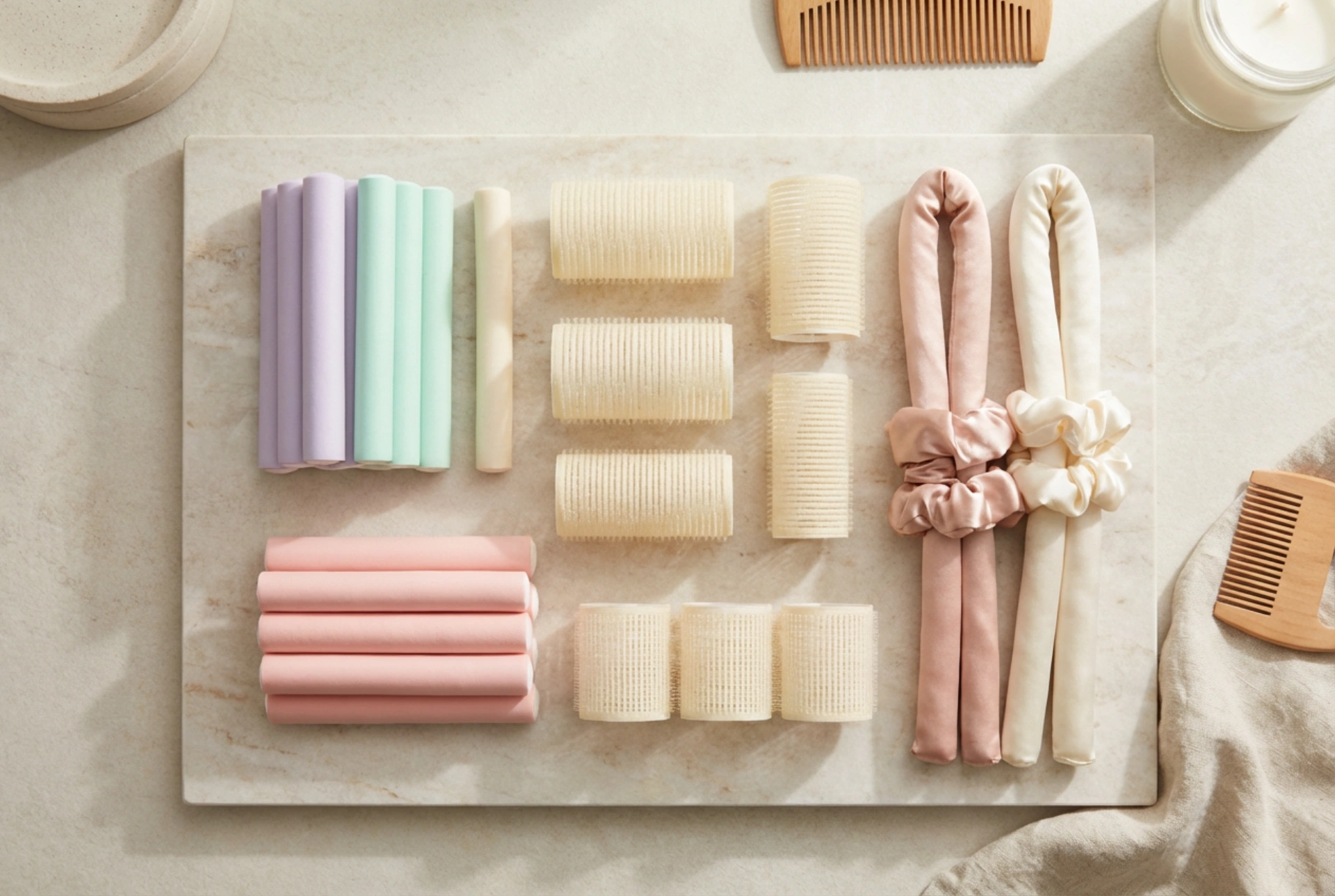 Wałki na włosy: rodzaje, dobór średnicy i czas trzymania