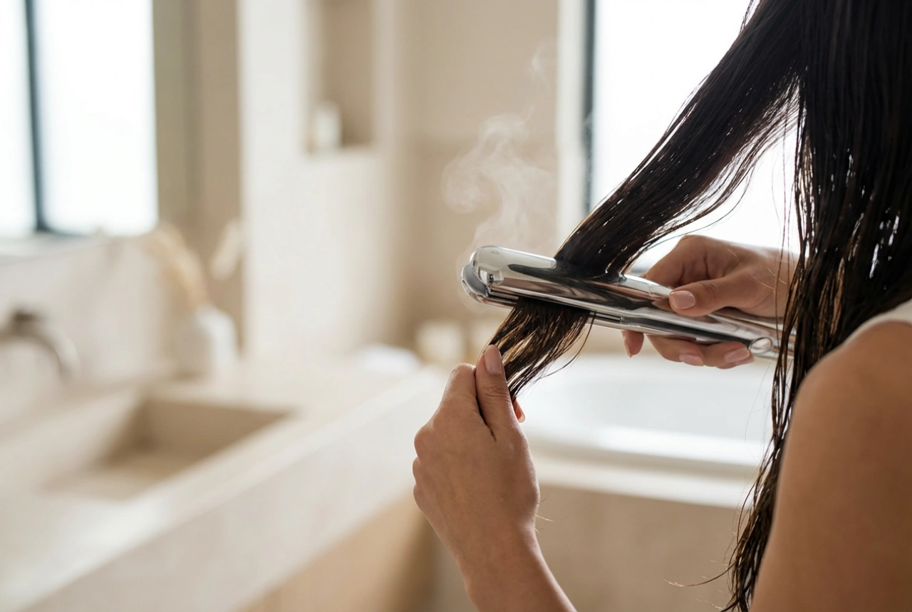 Prostownica na mokro: stylizacja krok po kroku i najczęstsze błędy