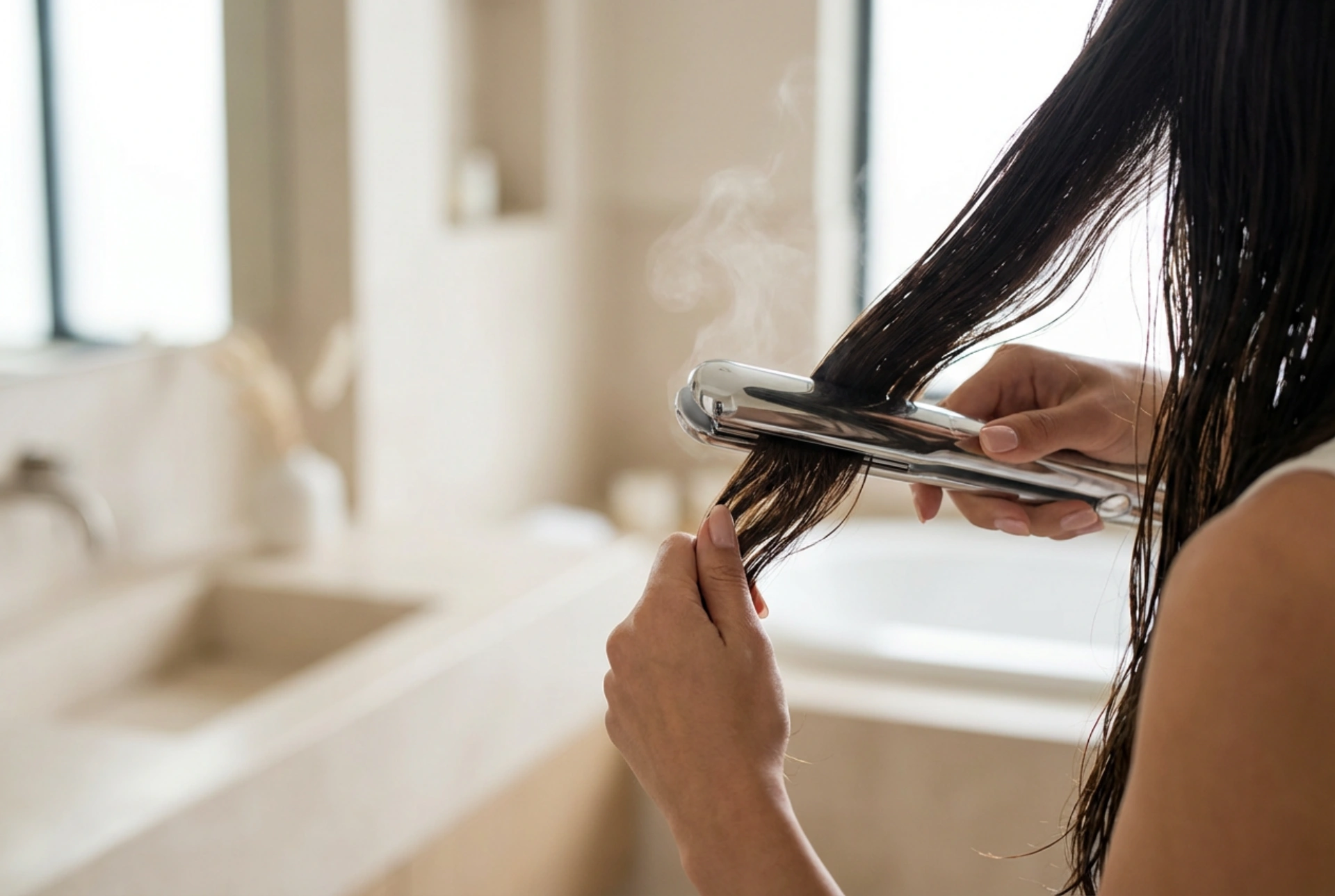 Prostownica na mokro: stylizacja krok po kroku i najczęstsze błędy