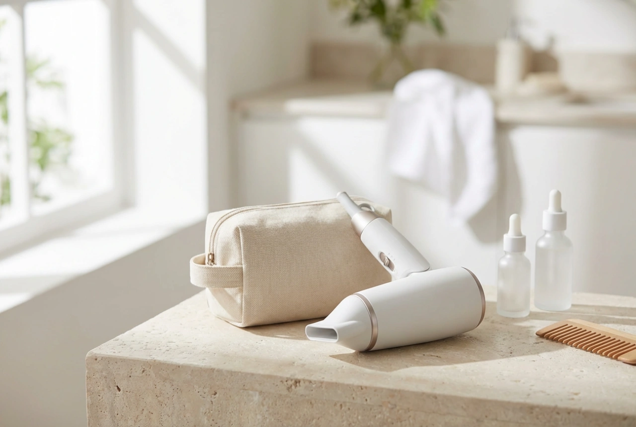 Suszarka podróżna: jak wybrać lekką, składaną i wystarczająco mocną