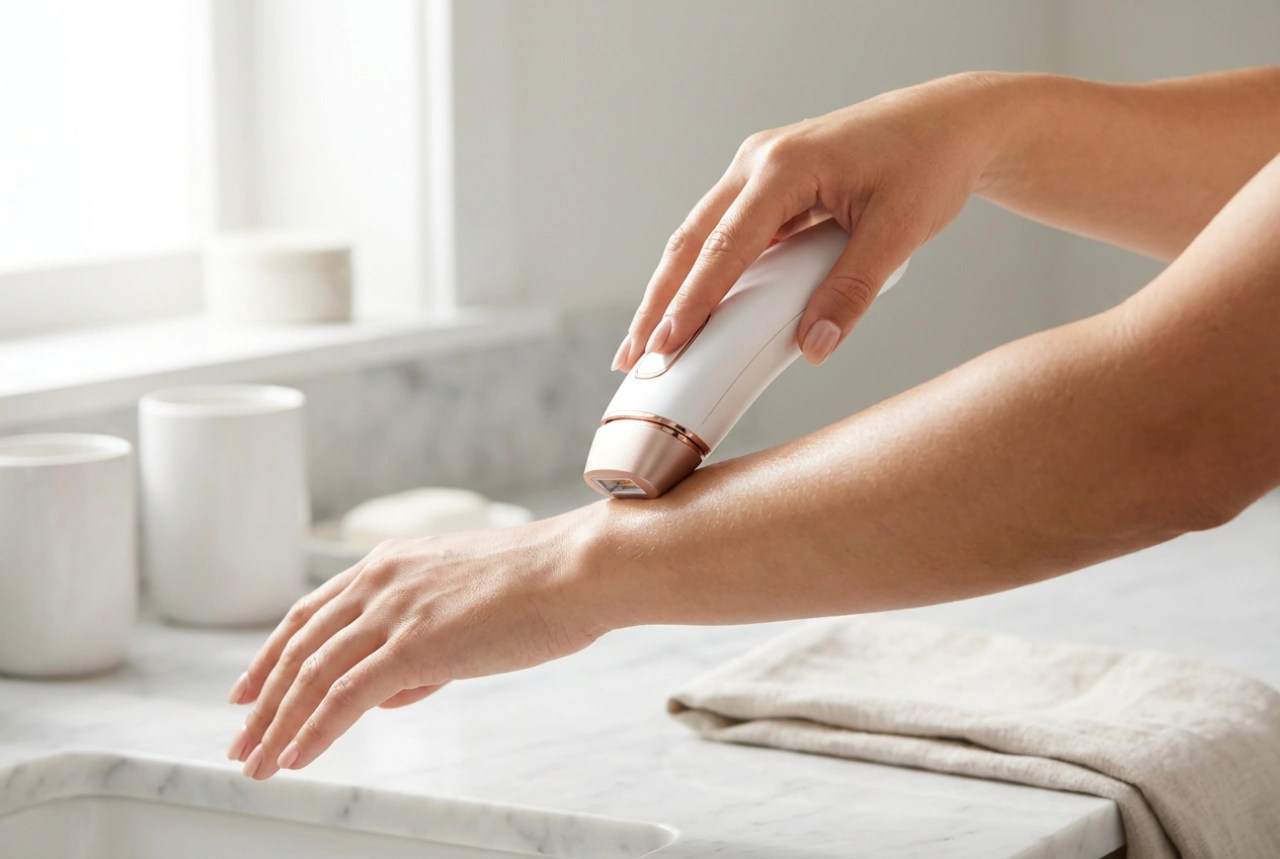 Depilacja światłem w domu krok po kroku: przygotowanie, sesja, pielęgnacja po zabiegu