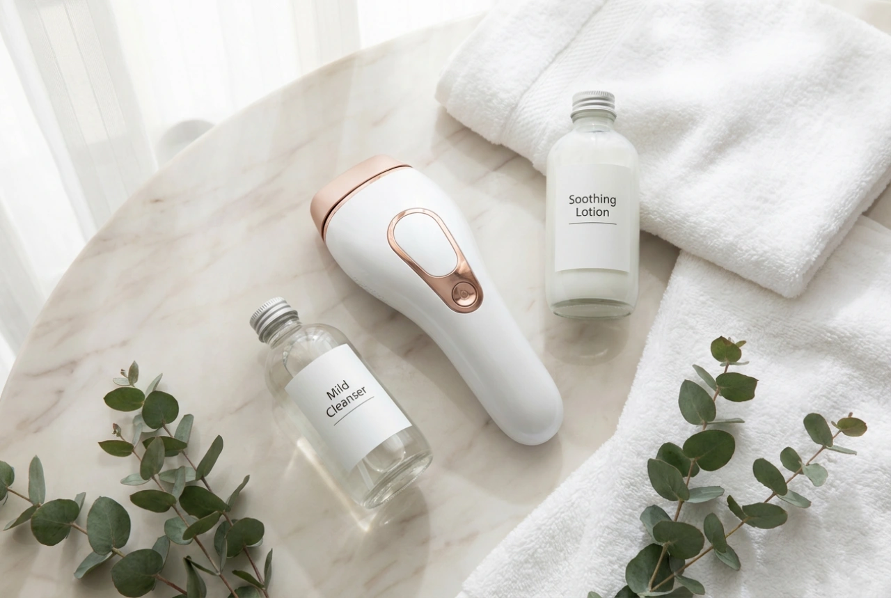 Domowa depilacja światłem: przygotowanie skóry, plan sesji i pielęgnacja