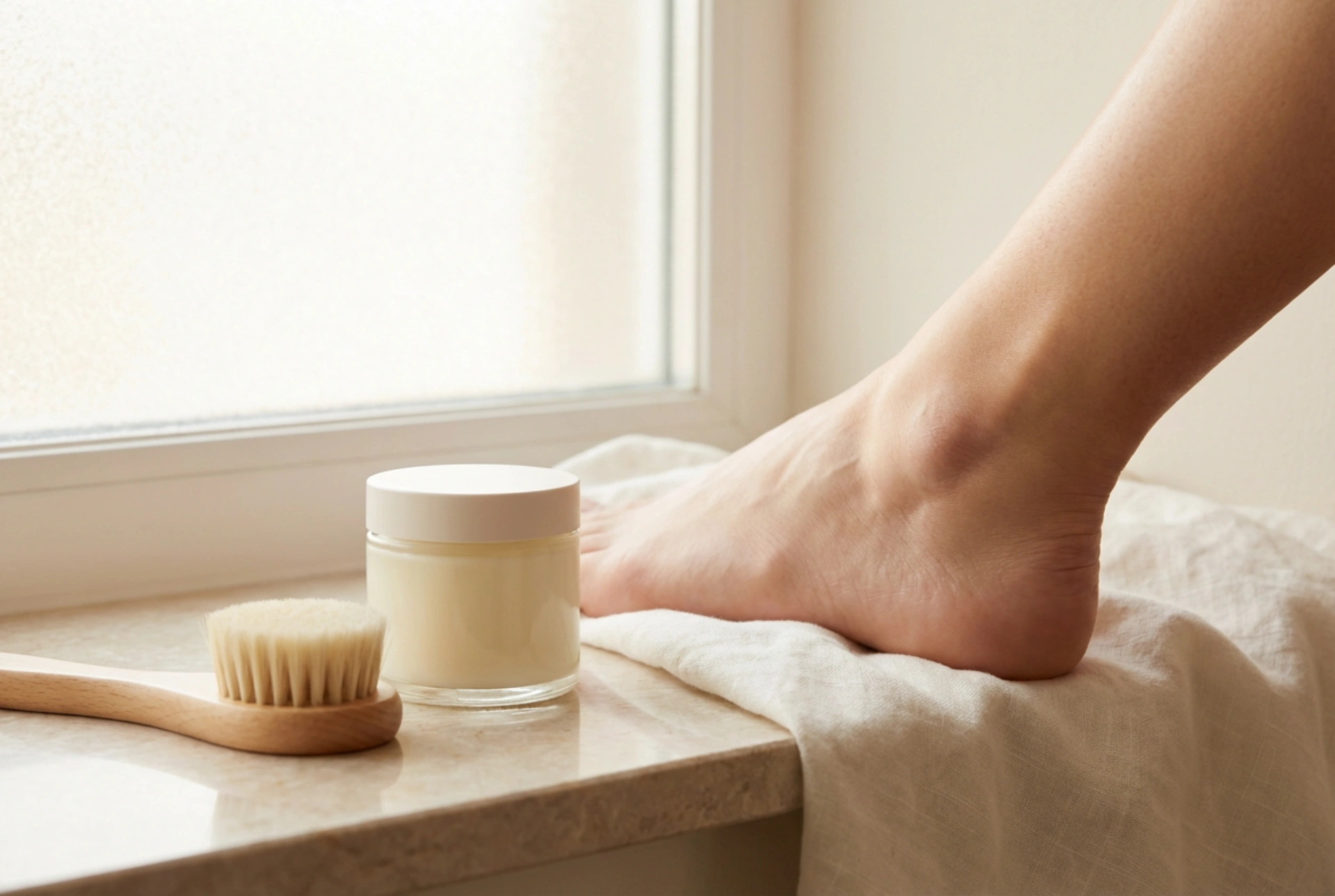 Popękane stopy: zmiękczanie, złuszczanie i zabezpieczanie pięt