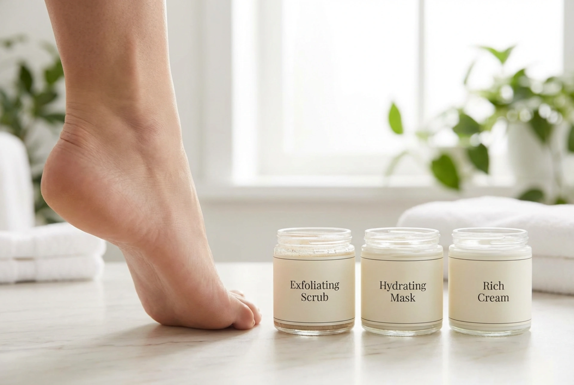 Sposób na suche pięty: peeling, maska i krem z mocznikiem