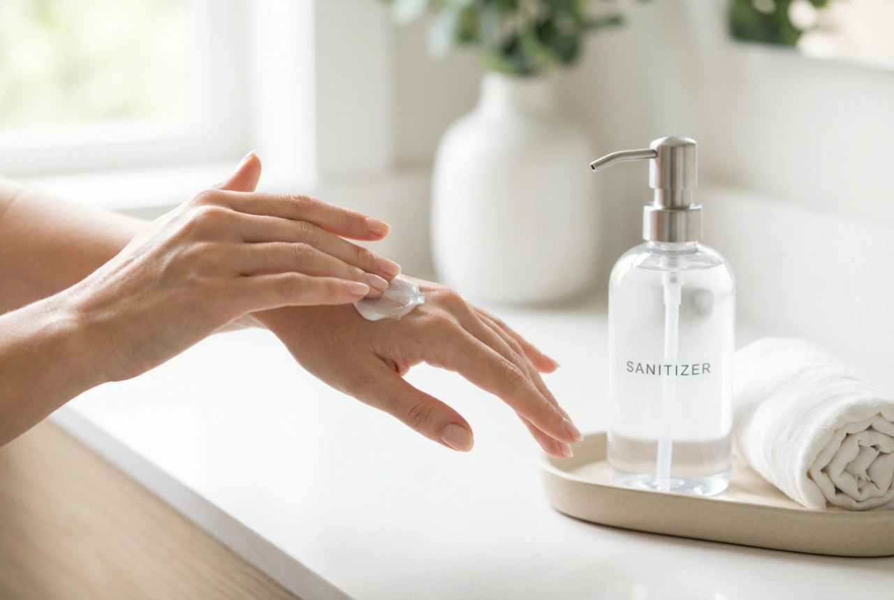 Dezynfekcja rąk bez podrażnień: aplikacja, ilość i pielęgnacja po użyciu