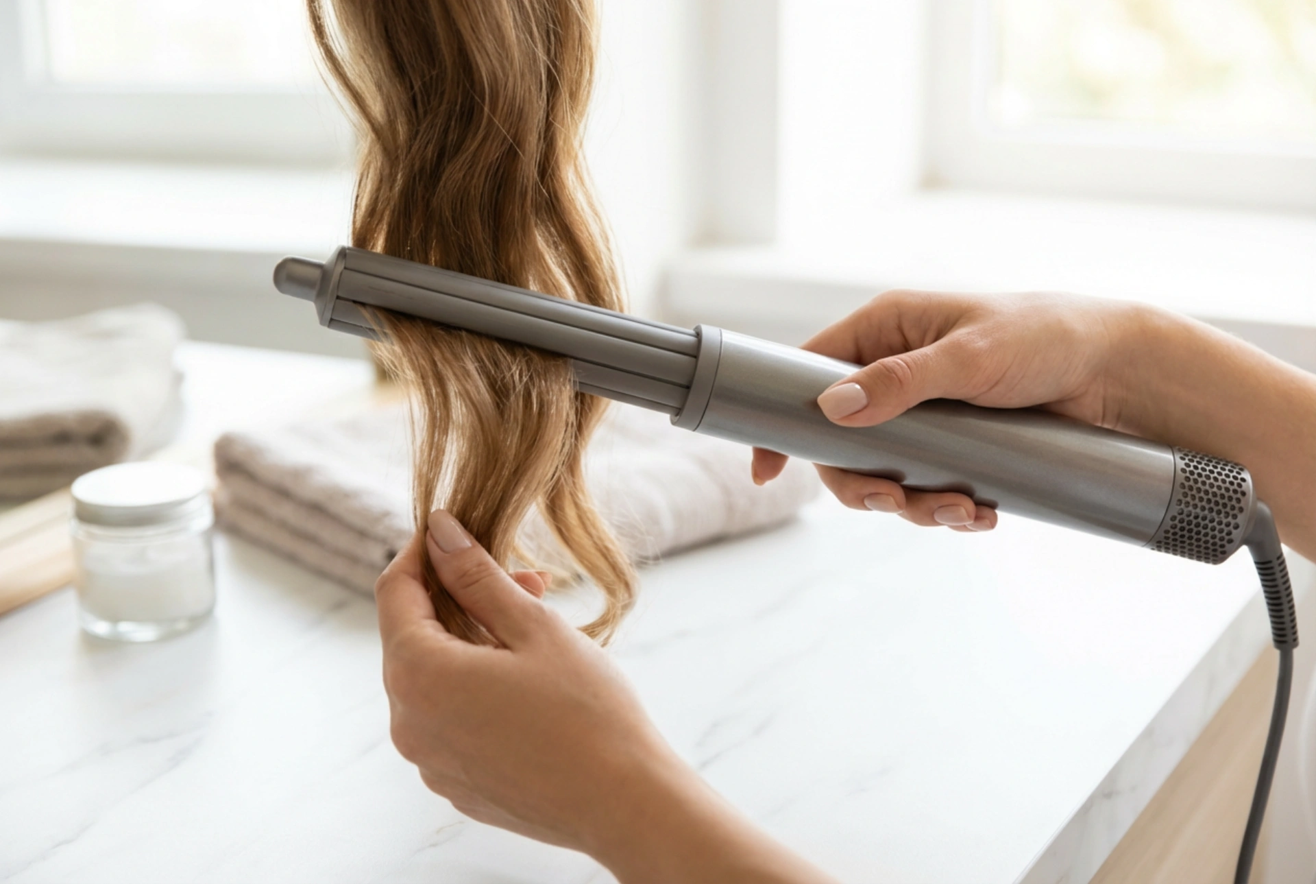 Suszarko-lokówka obrotowa dla początkujących: kierunek obrotu i napięcie pasm