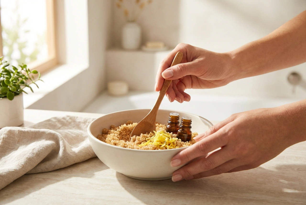 Domowy peeling do stóp: proste przepisy, technika i częstotliwość