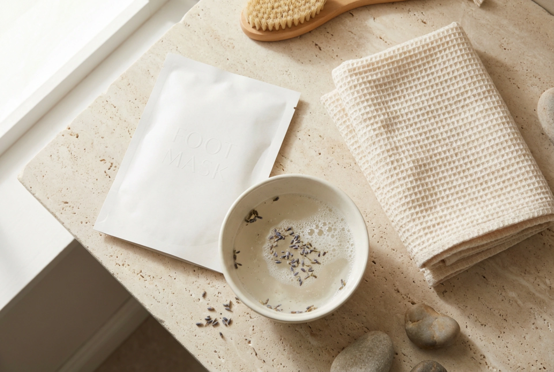 Maska złuszczająca do stóp: przygotowanie, aplikacja i pielęgnacja