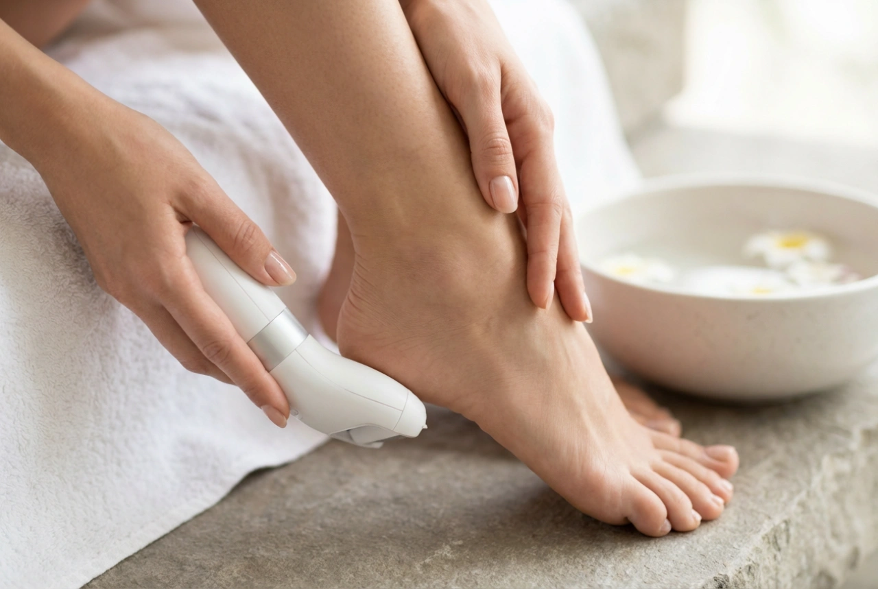 Profesjonalna frezarka do stóp: bezpieczne użycie w domowym pedicure
