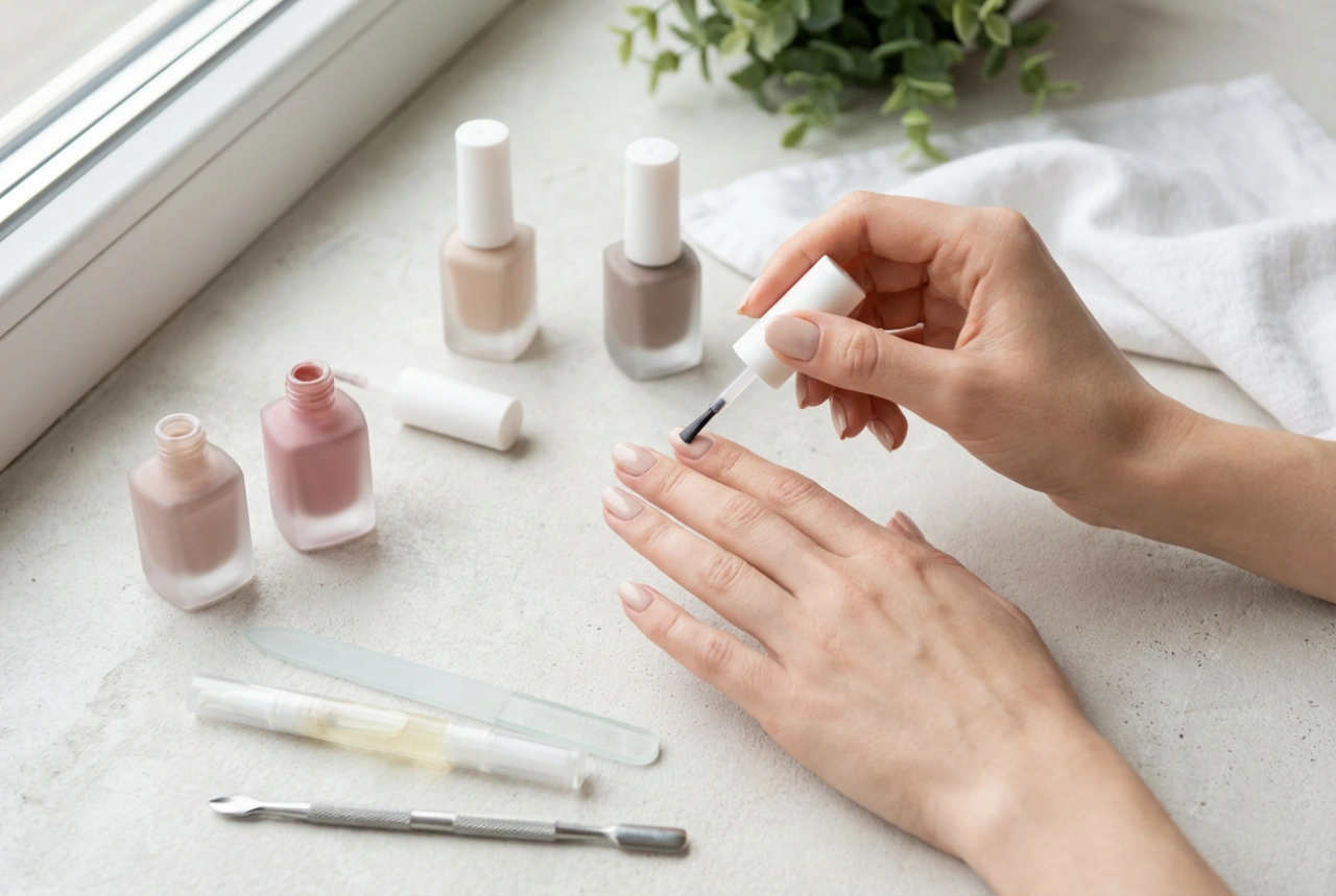 Manicure bez UV: zestaw do paznokci bez lampy i krok po kroku