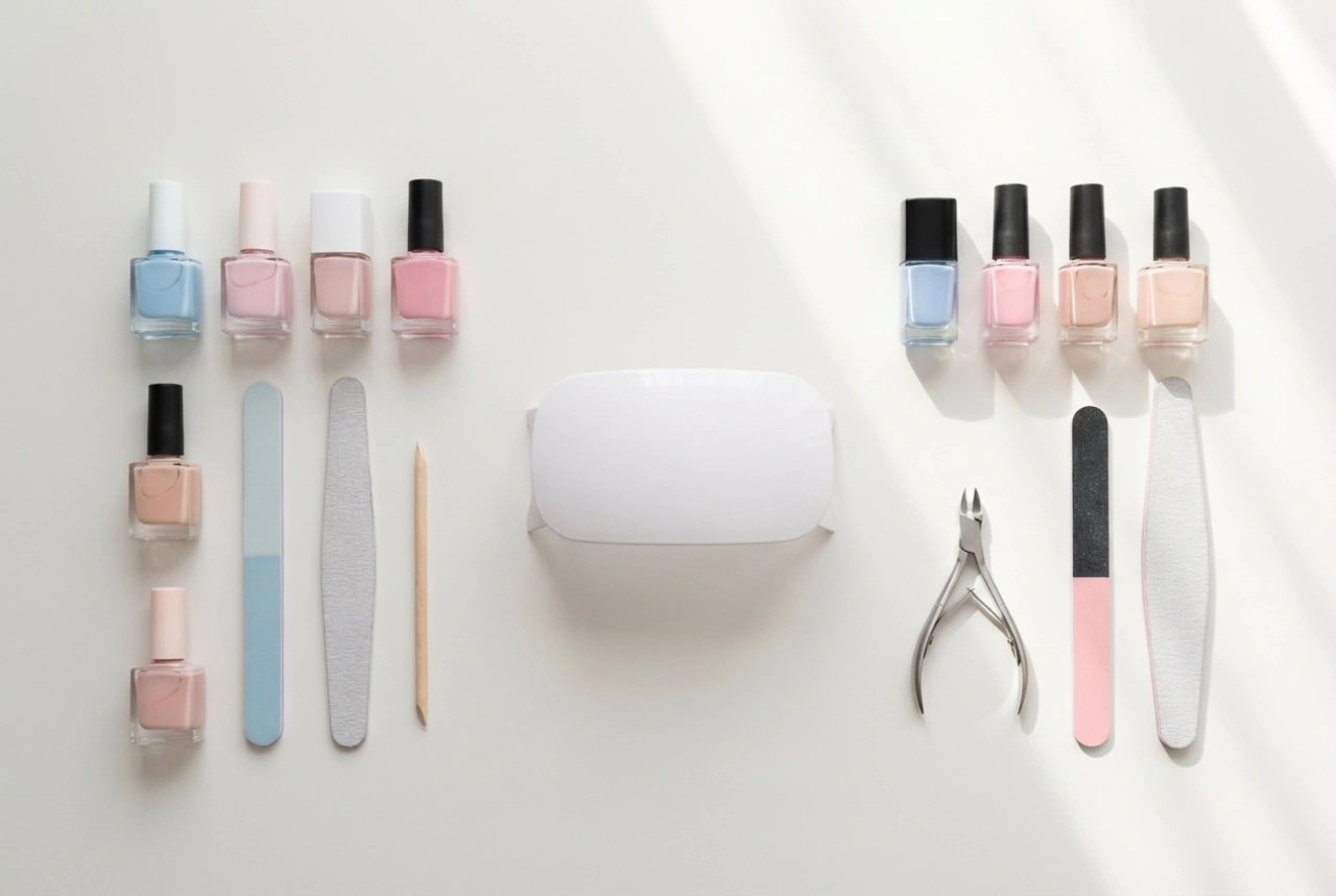 Profesjonalny zestaw do robienia paznokci: komplet i organizacja stanowiska