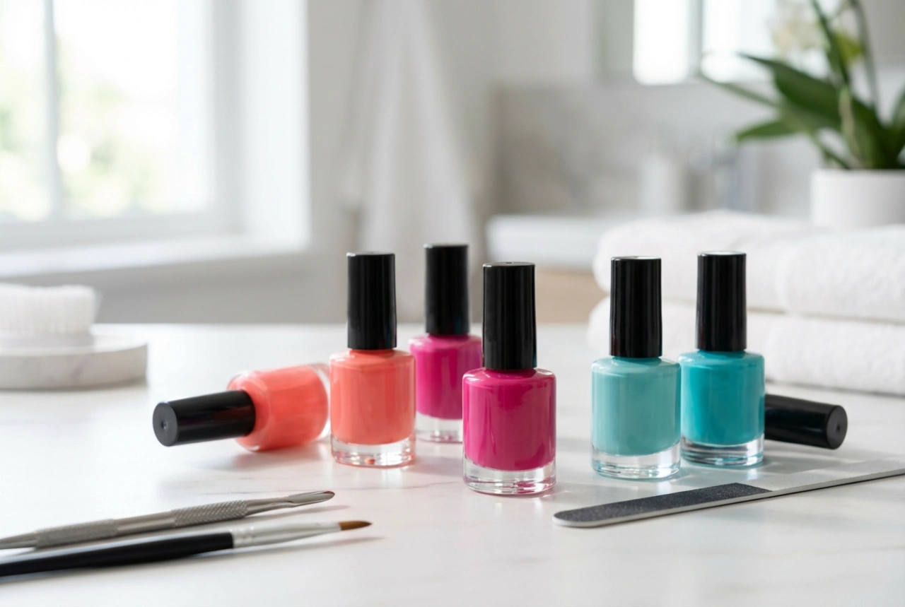 Hybryda lato: przygotowanie paznokci, dobór żywych kolorów i ochrona połysku