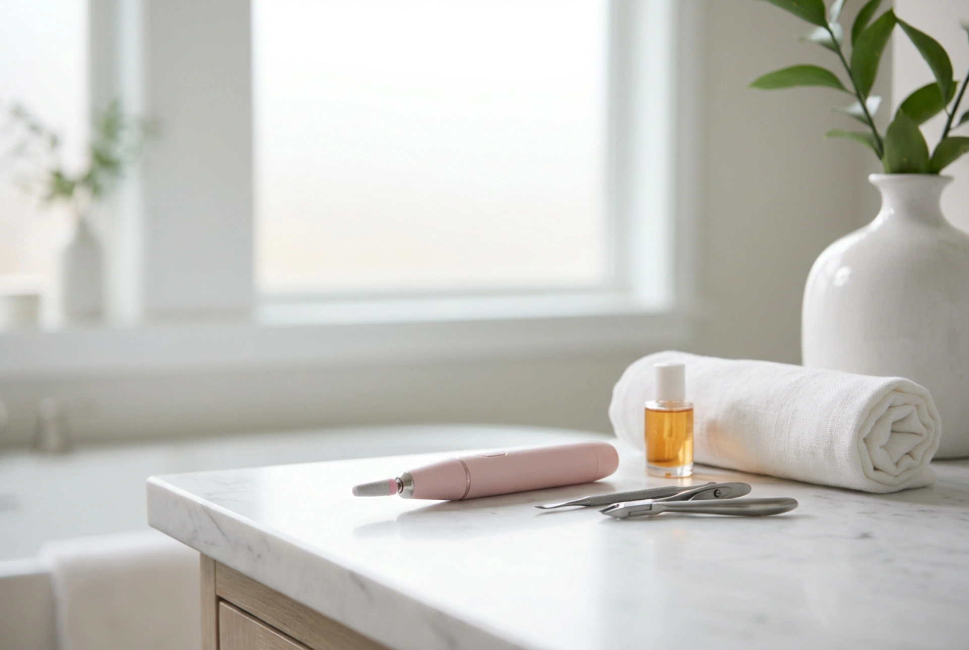 Różowa frezarka do paznokci: jak wybrać model i dbać o akcesorium