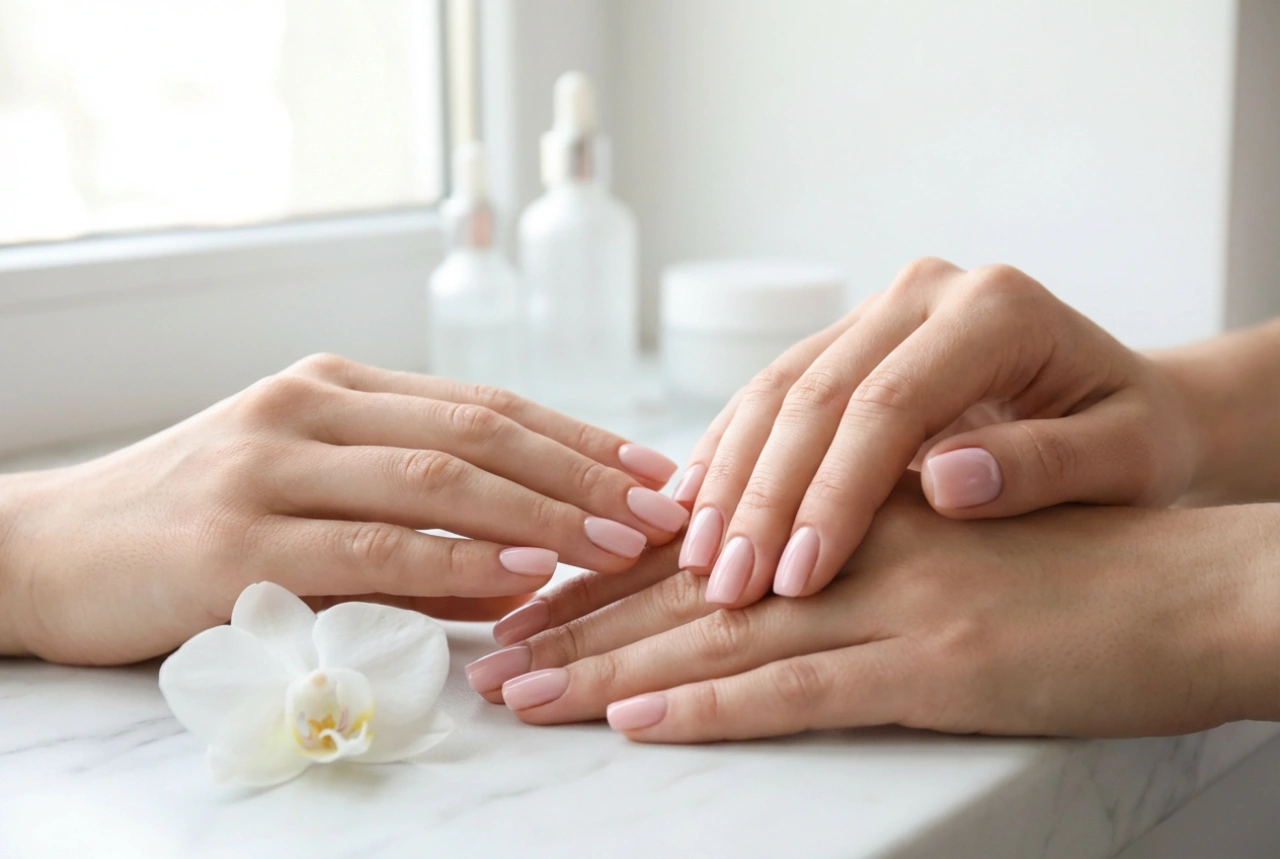 Manicure delikatny: subtelne kolory, idealna płytka i połysk