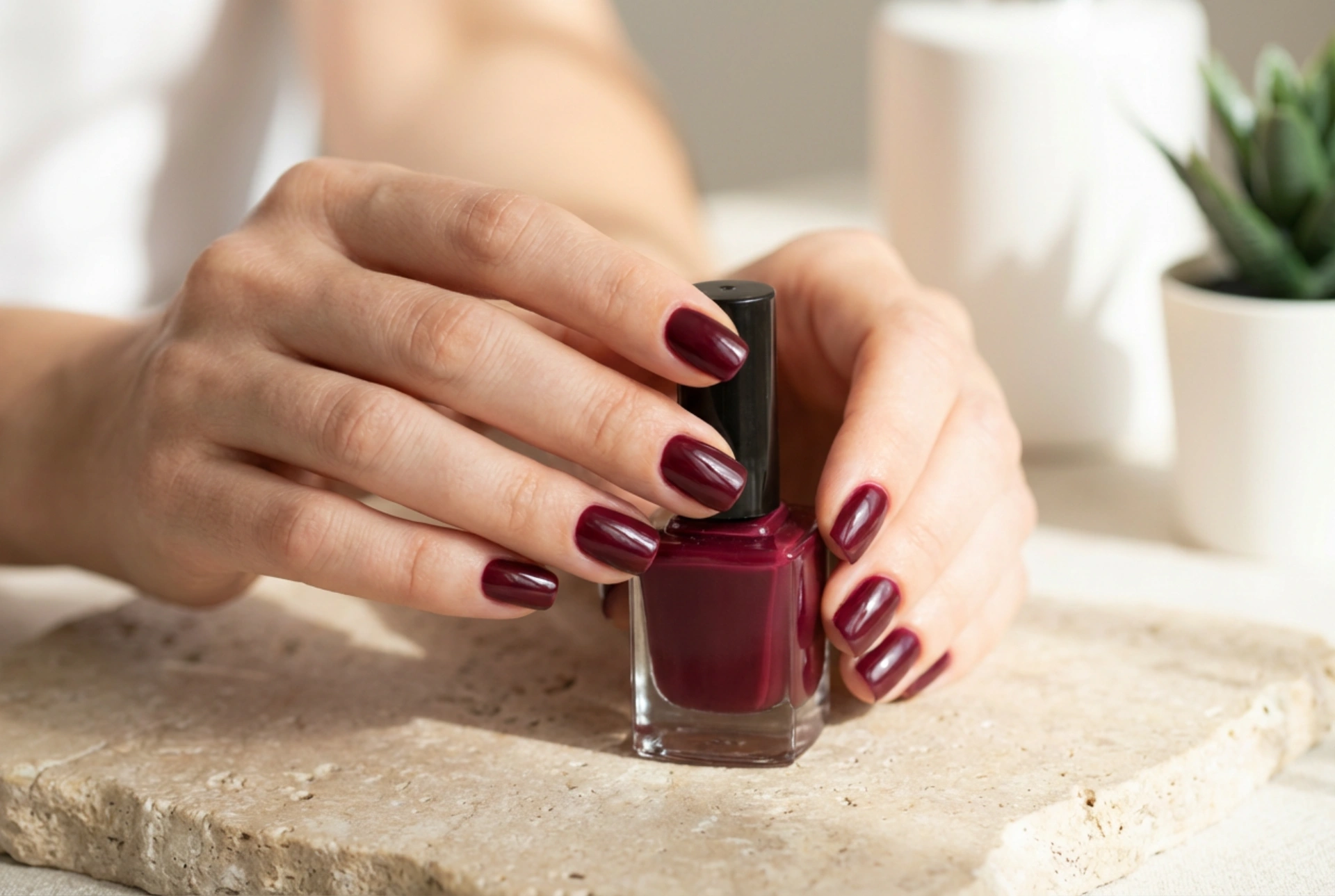Bordowy kolor paznokci: jak dobrać odcień i wykonać staranny manicure