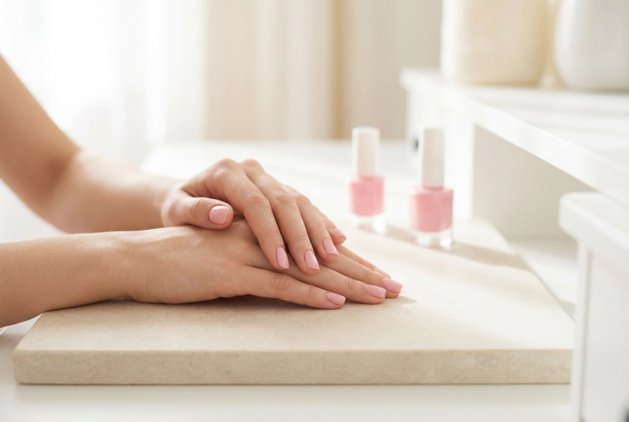 Manicure w odcieniach różu: paznokcie różowe krok po kroku