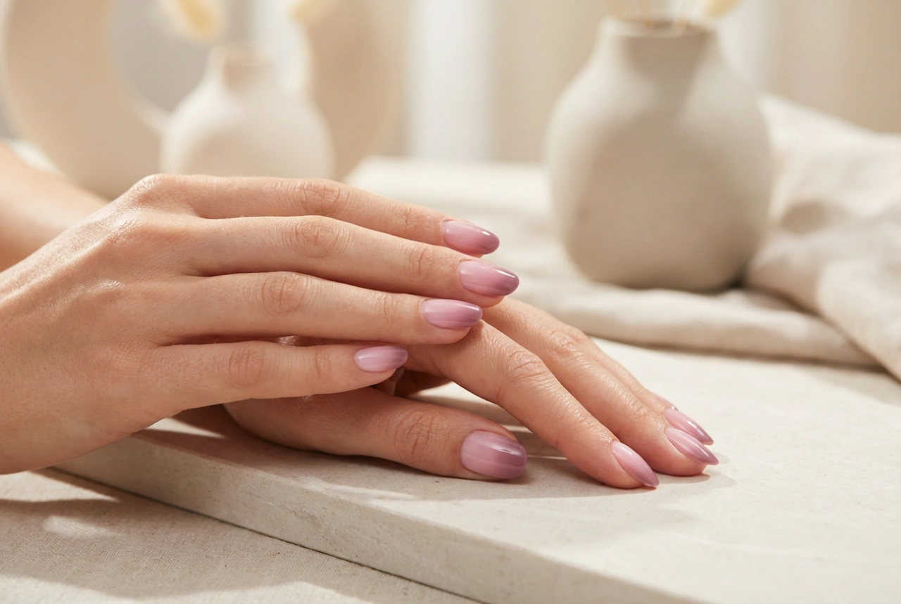 Manicure hybrydowy ombre: techniki cieniowania lakierami hybrydowymi