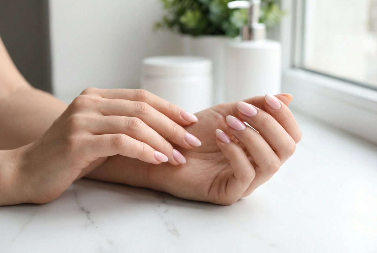 Paznokcie jasne ombre: delikatny gradient w pastelach i nude