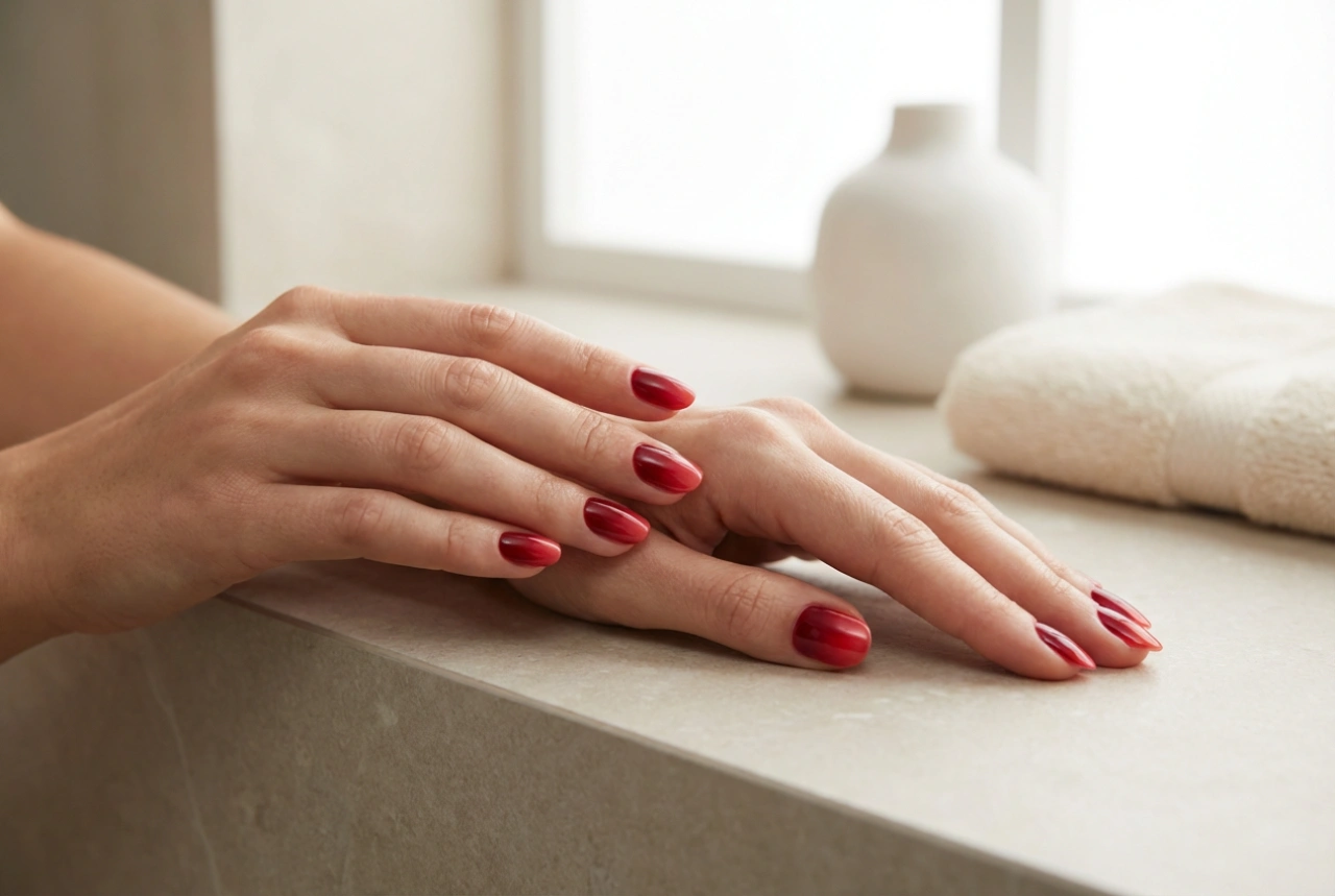 Jak zrobić paznokcie ombre czerwone: od bazy po top
