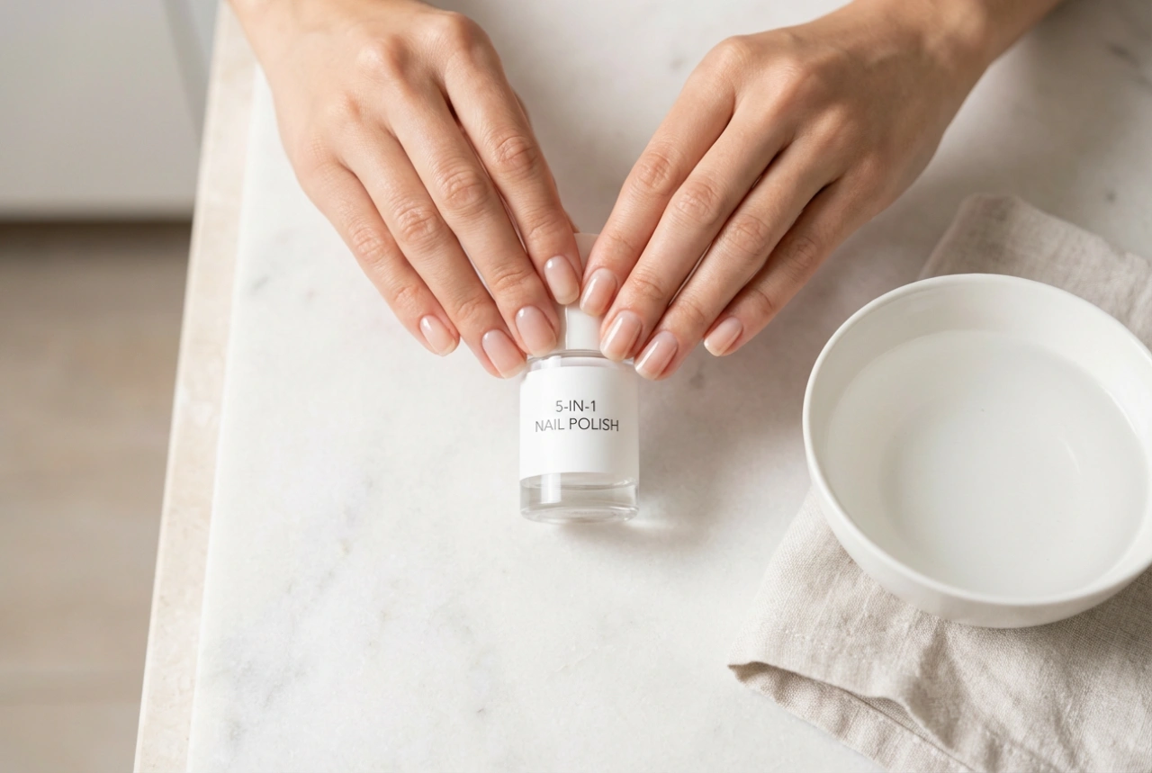 Lakier 5w1: szybki manicure w kilku krokach i najczęstsze błędy