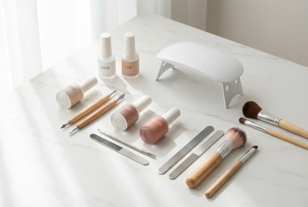 Kompletny zestaw do manicure hybrydowego: kompletowanie, użycie i błędy