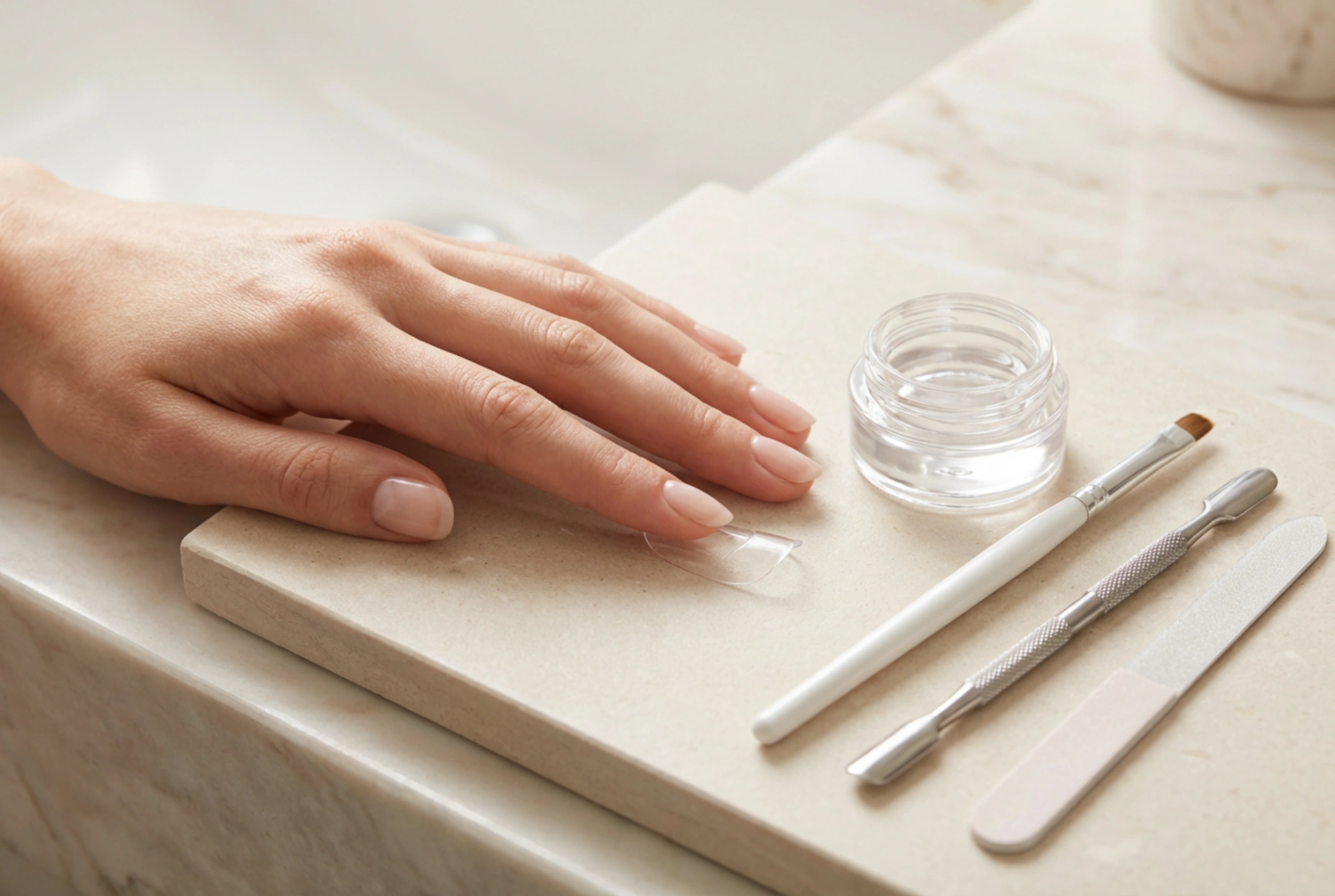 Dual formy i żel: szybkie przedłużanie paznokci krok po kroku