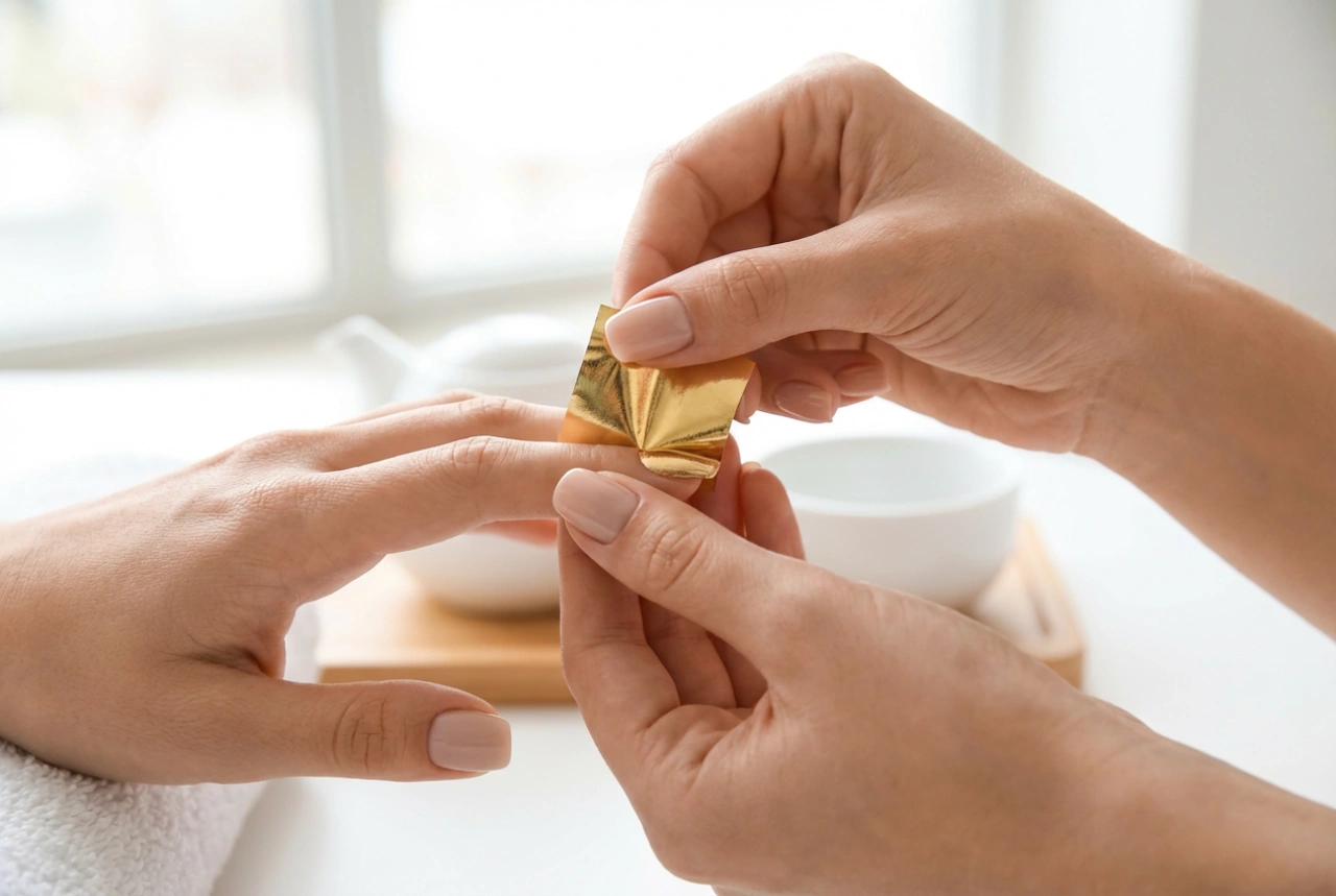 Folijka do paznokci: jak odbijać wzory równo i bez marszczeń