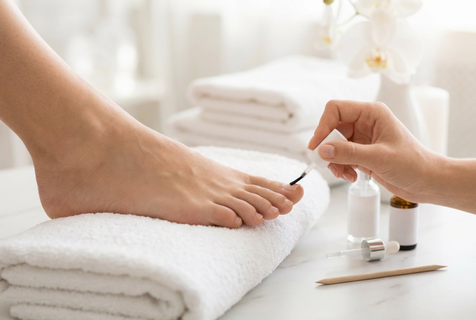 Baza do pedicure: jak wybrać i nakładać, aby zwiększyć przyczepność
