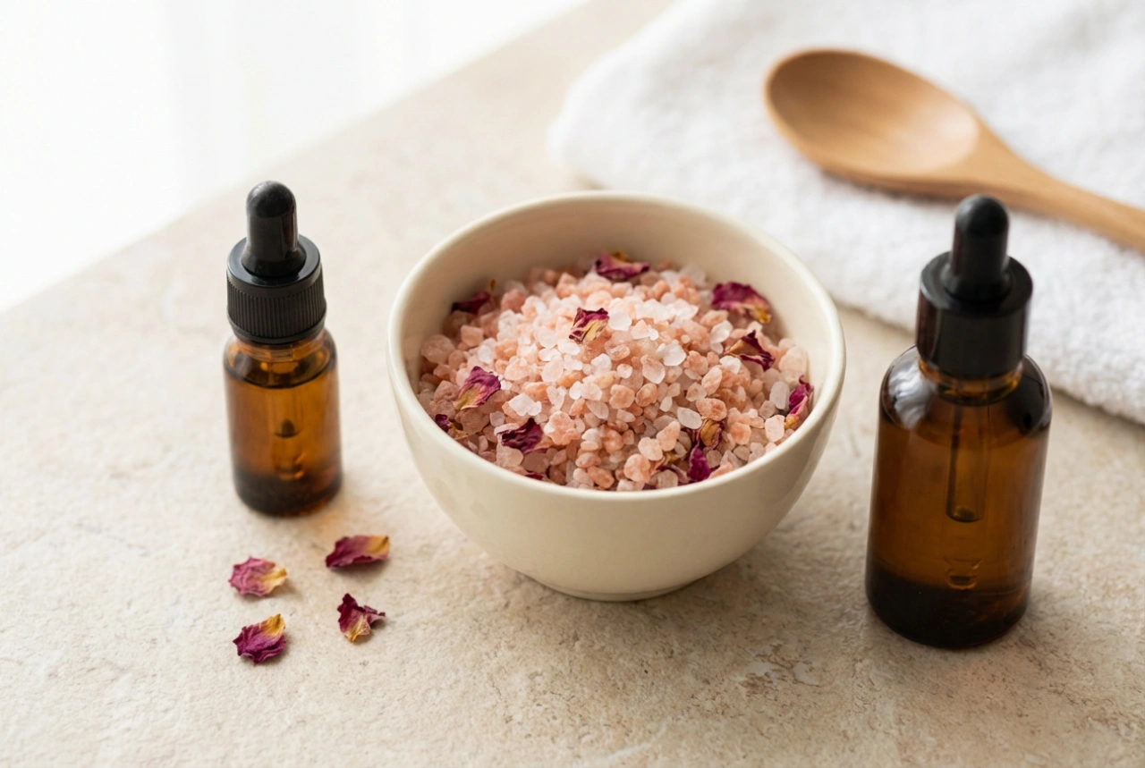 Jak używać soli himalajskiej do kąpieli: proste sposoby i dodatki aromatyczne