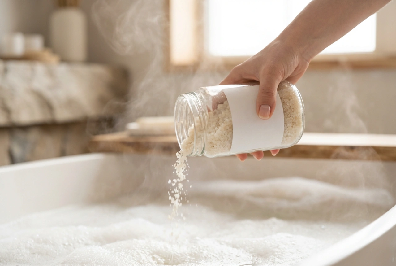 Sól magnezowa do kąpieli: relaksujące domowe SPA krok po kroku