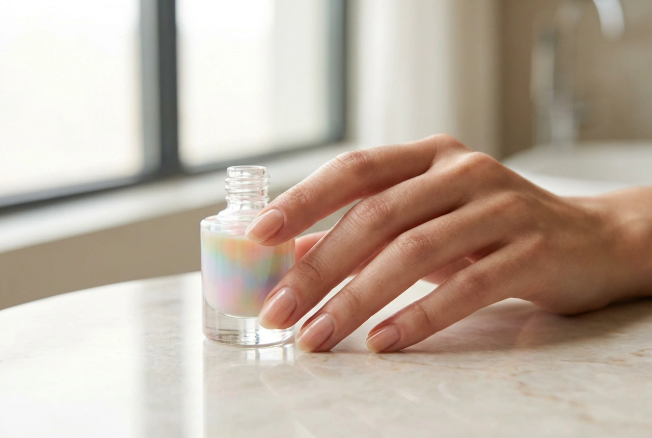 Kolorowa odżywka do paznokci: pielęgnacja i subtelny manicure