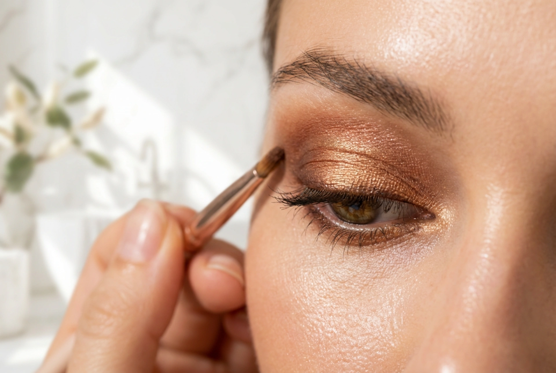 Cień do powiek w płynie: równomierne nakładanie, warstwy i trwałość