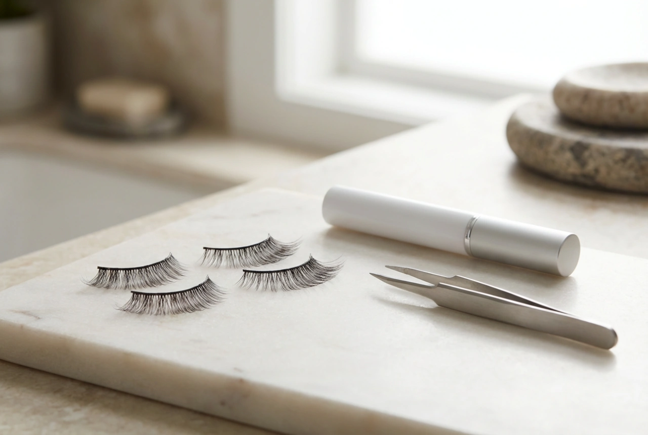 Rzęsy jedwabne: czym się różnią i jak je przyklejać krok po kroku