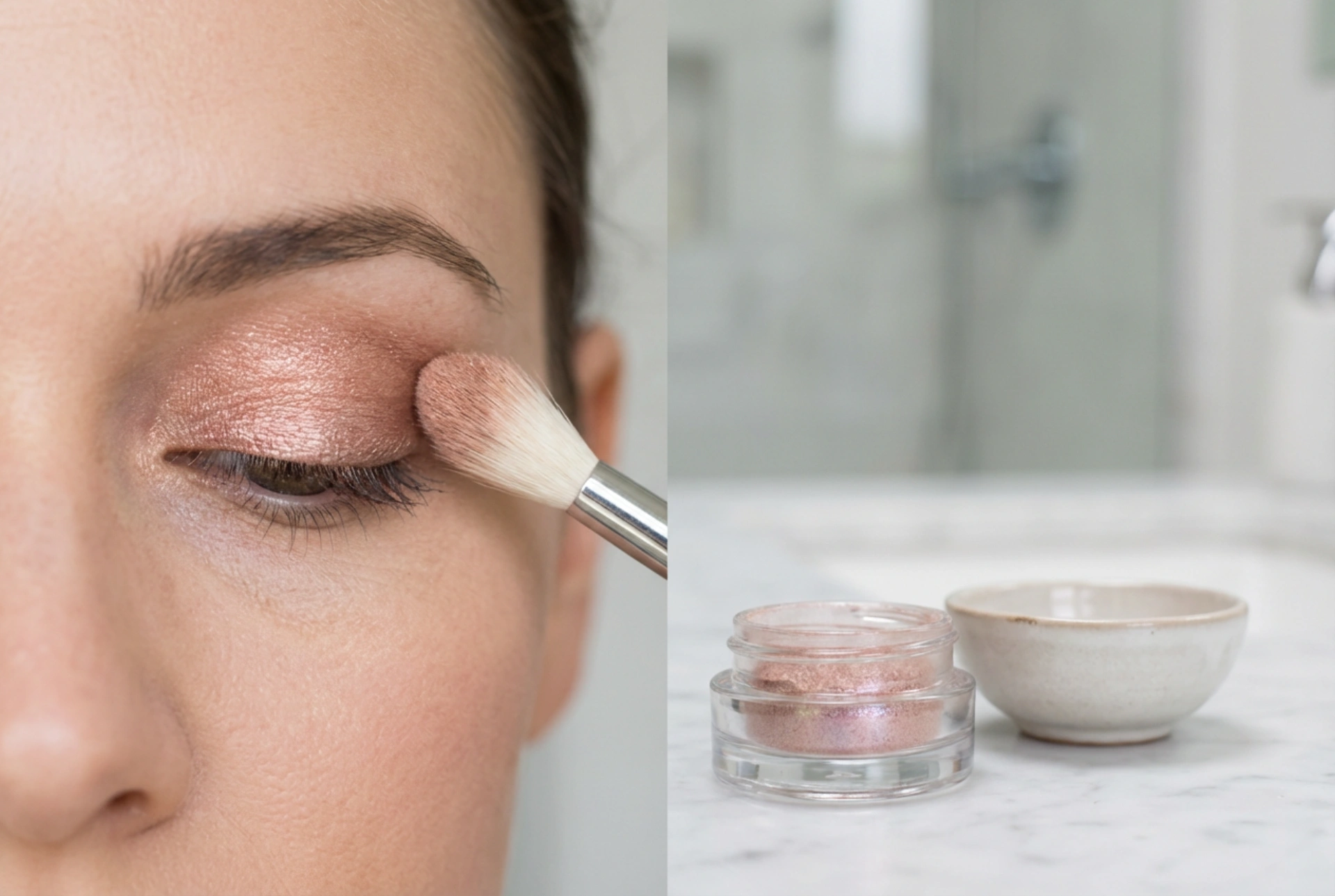 Sypki cień do powiek: aplikacja bez osypywania i trwałe blendowanie